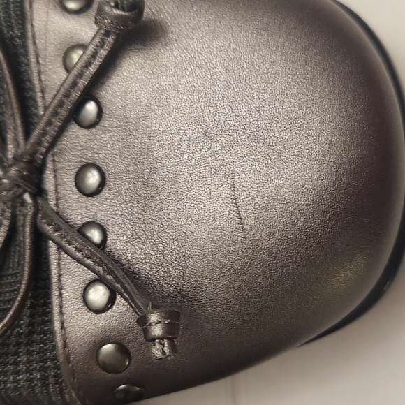 AEROSOLES Temahawk Slip On Gray Wedge Shoe - Picture 3 of 14